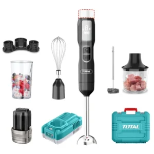 Mixer a bateria TOTAL en maletin con accesorios